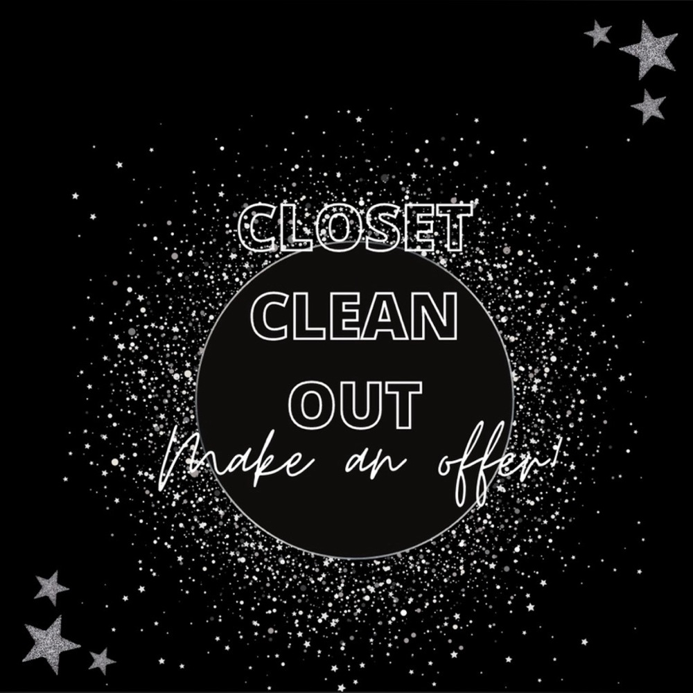 🔥🔥CLOSET CLEAN OUT SALE!!!🔥🔥